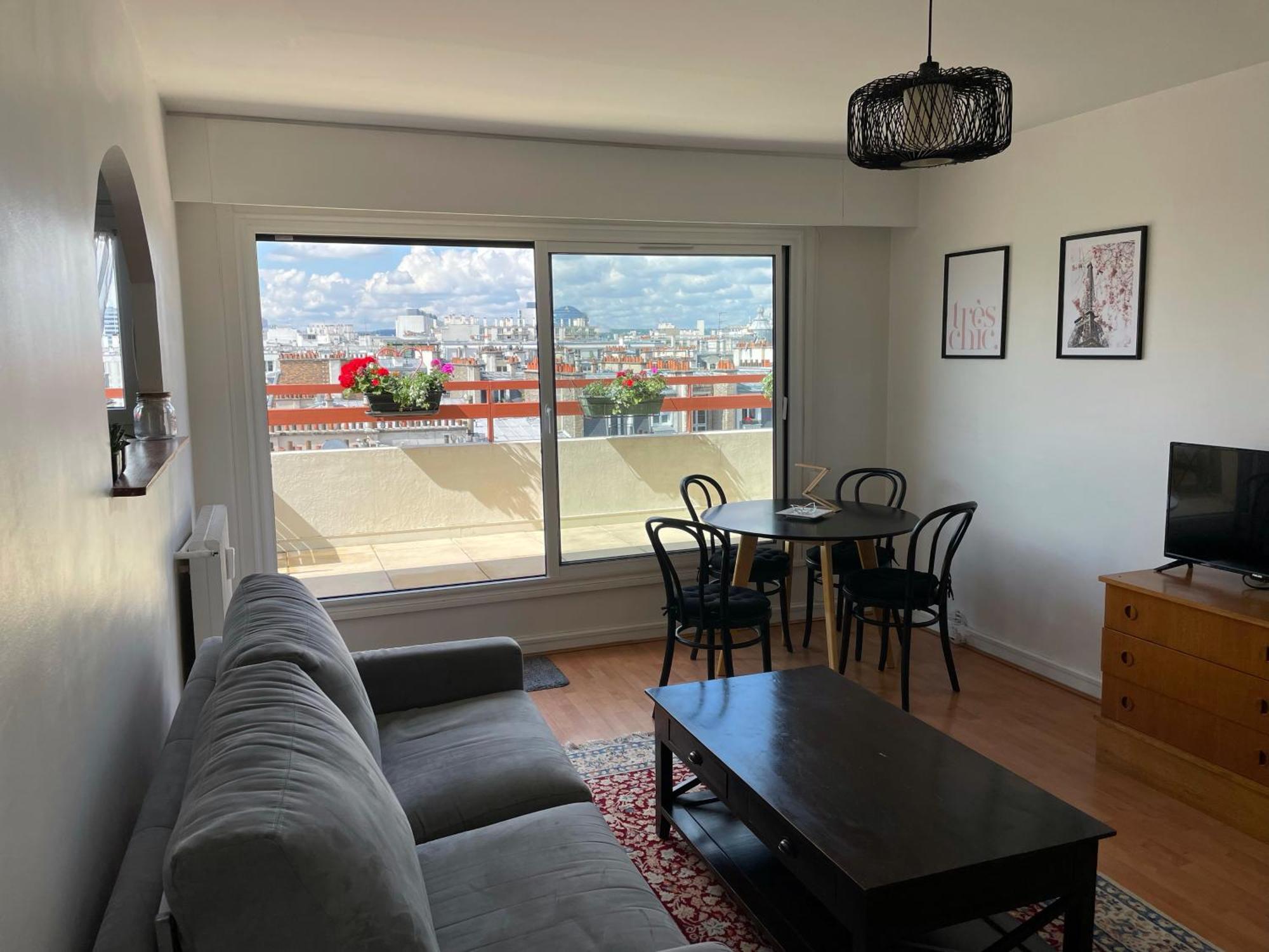 Home F8 - Terrace Paris'S View, Eiffel Tower Area المظهر الخارجي الصورة
