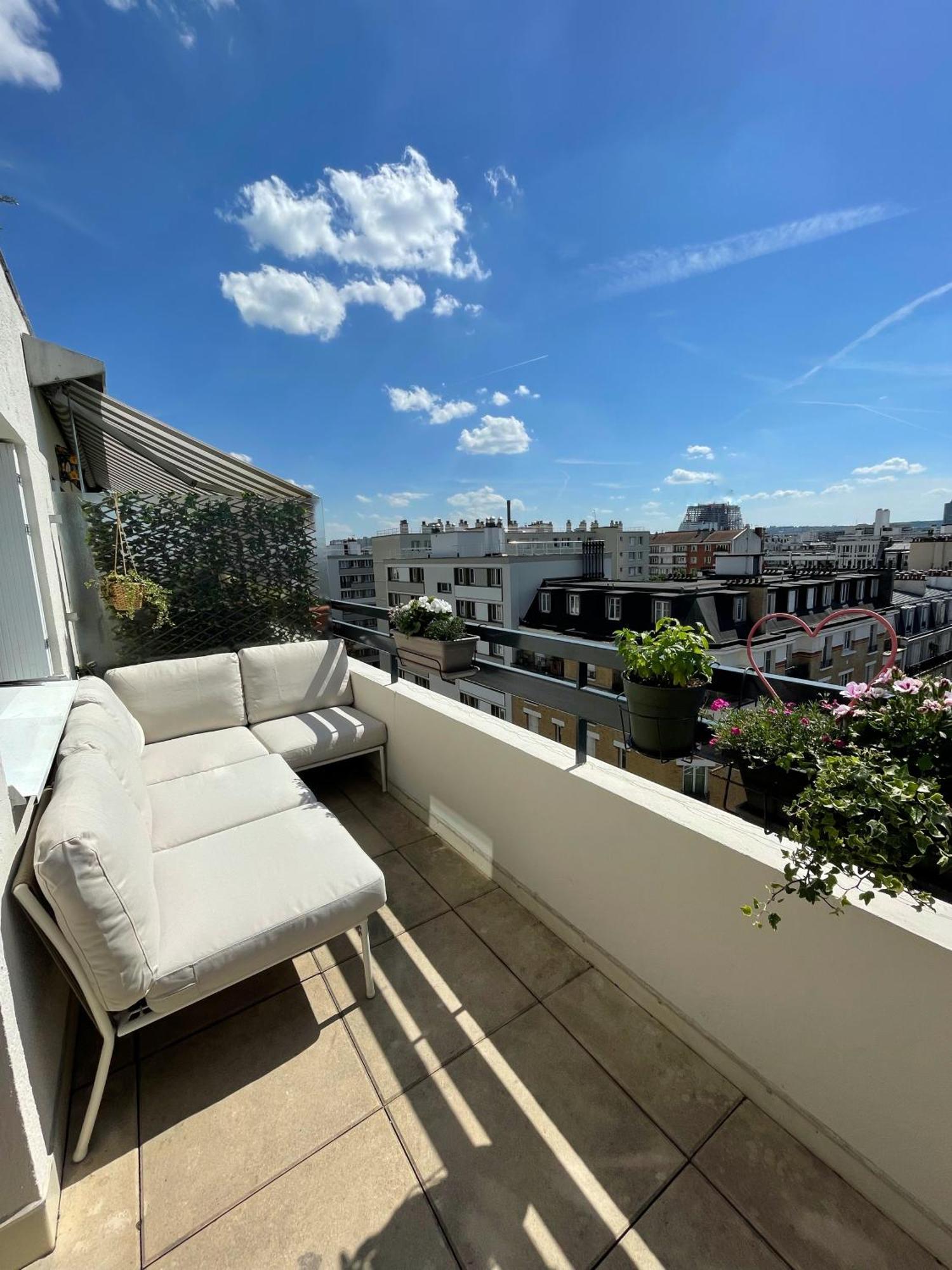 Home F8 - Terrace Paris'S View, Eiffel Tower Area المظهر الخارجي الصورة